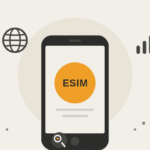 Cell phone with ESIM text